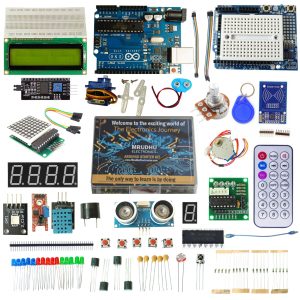 Arduino Uno R3 Starter Kit with RFID & Sensors | Beginner Learning Kit for Robotics, IoT, Programming & DIY Electronics Projects (DIP)